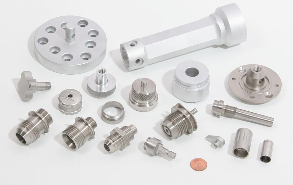 Precision CNC machined metal components — gallery example 1