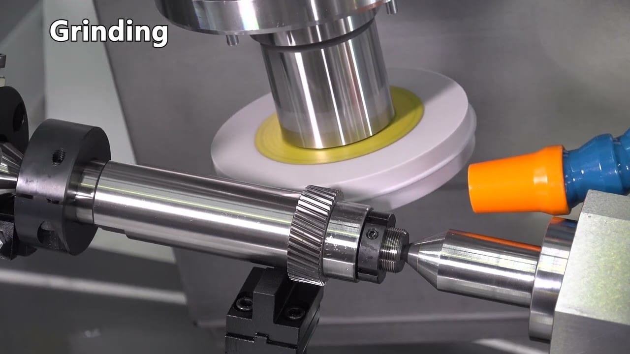 Gear grinding machine at Rapzo Technology — precision gear grinding for high-accuracy surface finish and tight tolerance gear components