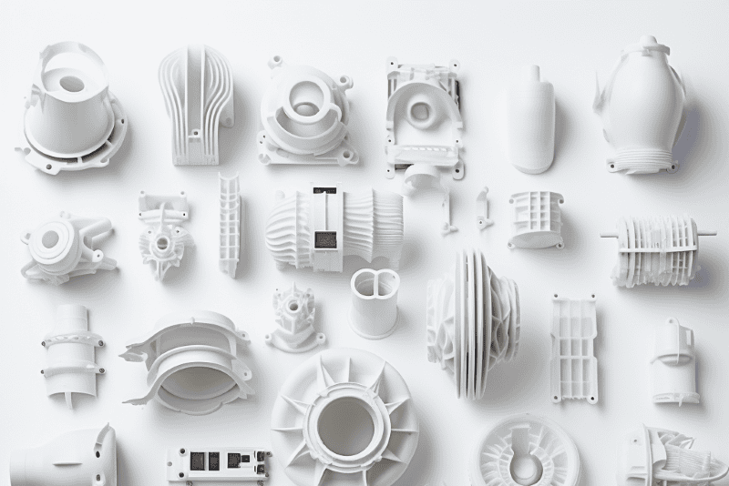 Vacuum cast polyurethane parts — high-precision prototype components produced using silicone mold vacuum casting