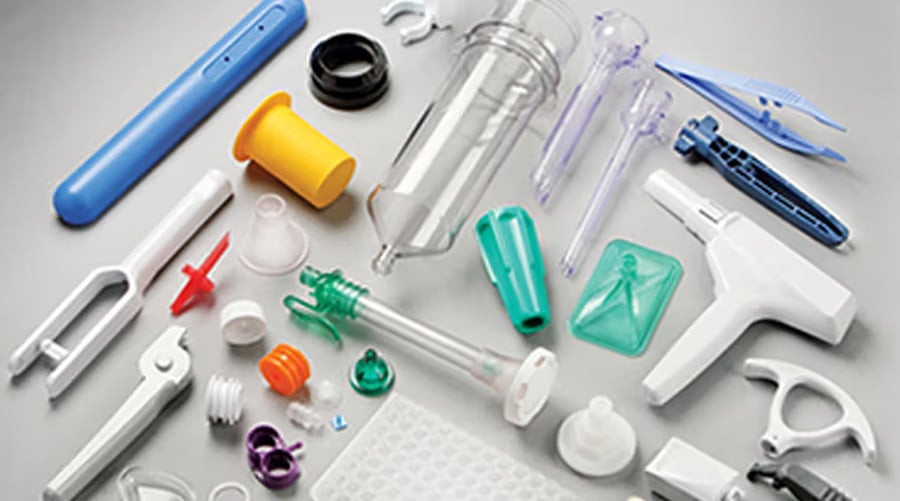 Precision overmolded medical plastic components for healthcare devices requiring comfort and reliable performance