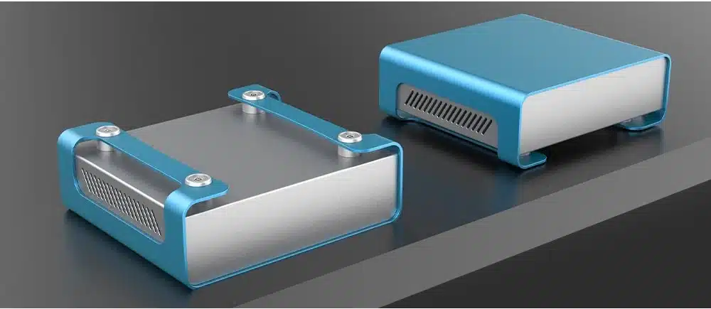 Custom sheet metal electronics enclosure fabrication for industrial and consumer electronics