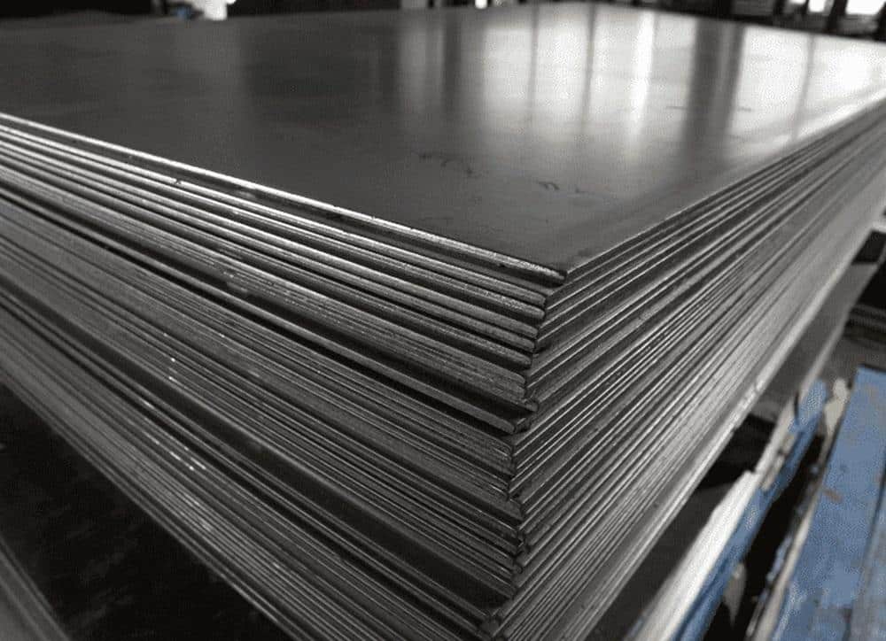 Sheet metal material selection including stainless steel aluminum and mild steel sheets