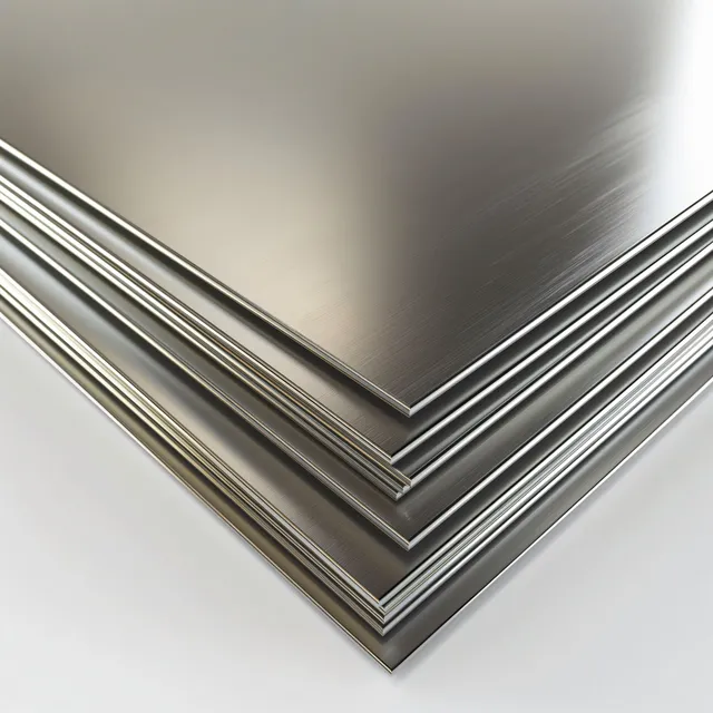 High-quality metal sheets used in custom sheet metal fabrication